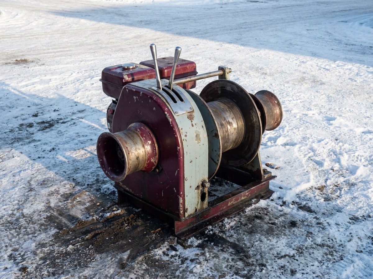 petrol capstan winch